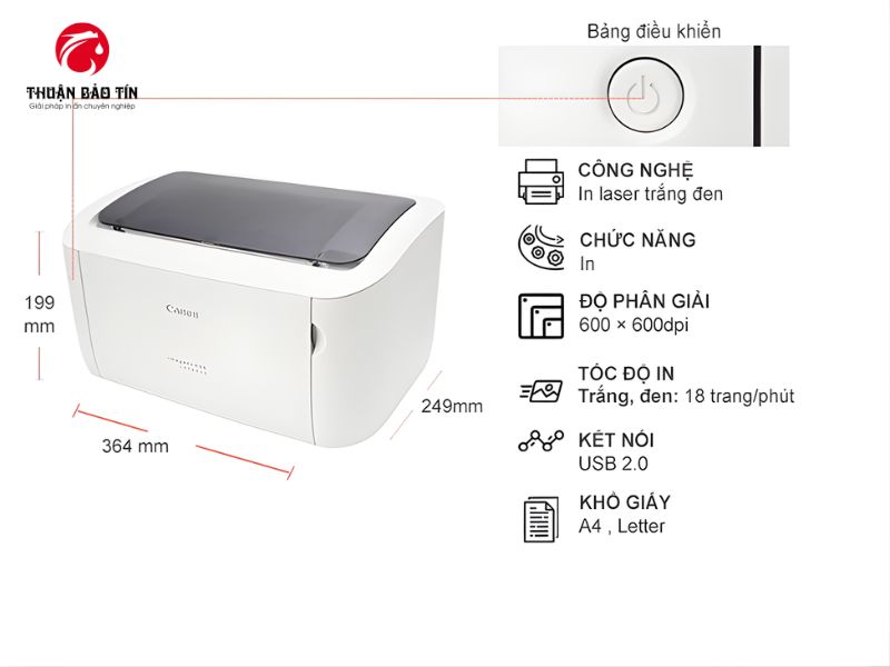 Mua máy in Canon LBP 6030 chính hãng tại Thuận Bảo Tín