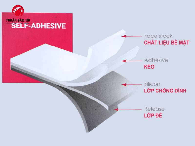 Lớp keo dính siêu chắc chắn giúp Decal in ảnh 135g A4 (50 tờ) bám tốt trên mọi bề mặt