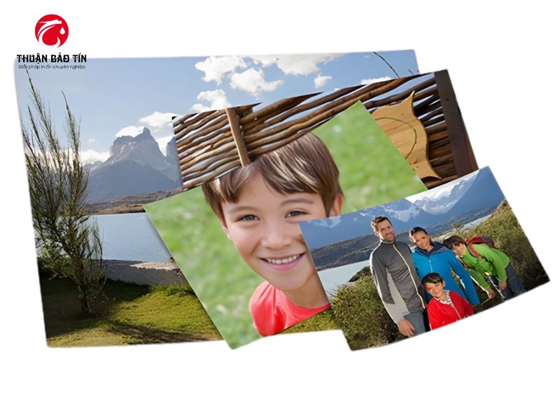 Giấy in ảnh Canon KP108 cho ảnh bóng mịn, sắc nét và khô ngay sau khi in.