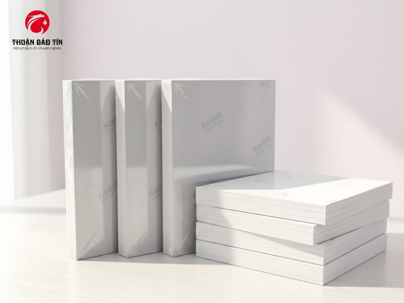 Đóng gói tiêu chuẩn của giấy in ảnh Kodak khổ 13x18 tại Thuận Bảo Tín.