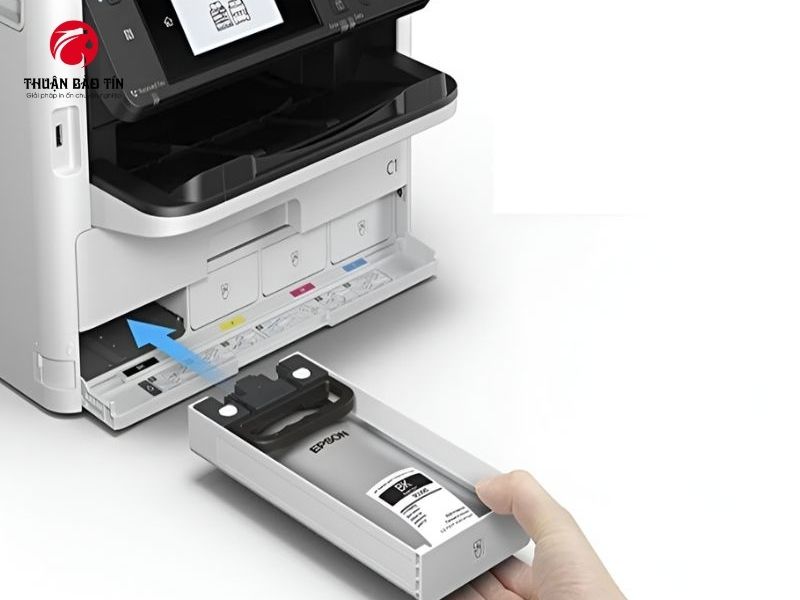 Máy in Epson C5210 hỗ trợ in hai mặt tự động.