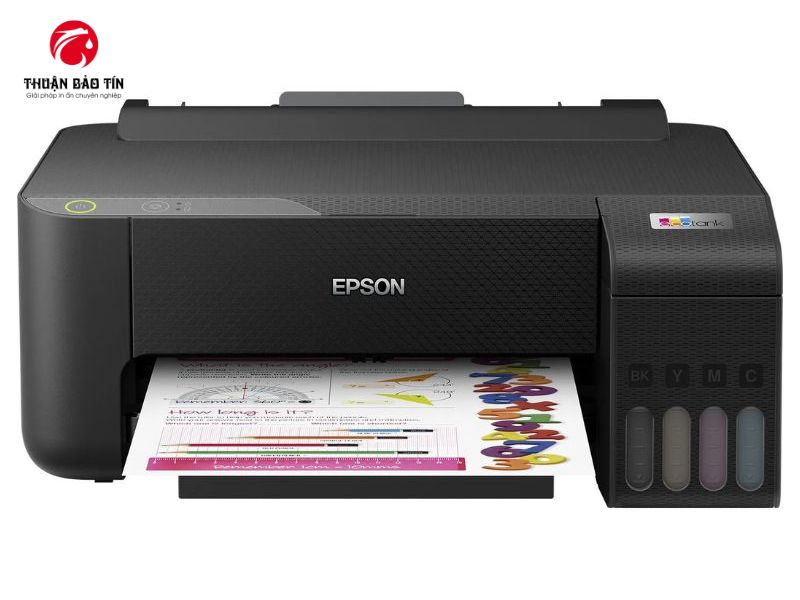 Thiết kế gọn gàng, dễ sử dụng của máy in Epson L1210