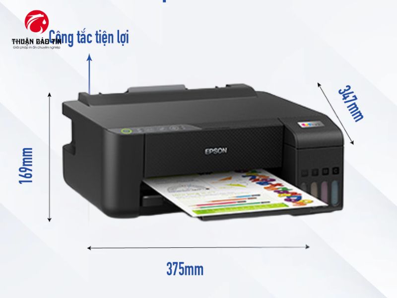 In nhanh, bản in rõ nét với máy in Epson L1250.