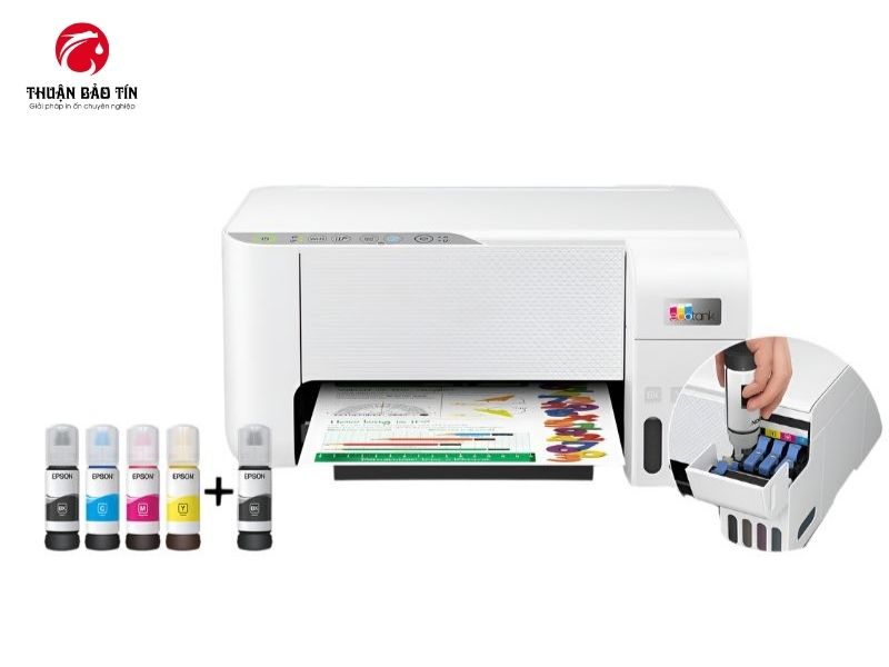 Máy in Epson L3256 đa năng – In, Scan, Copy dễ dàng
