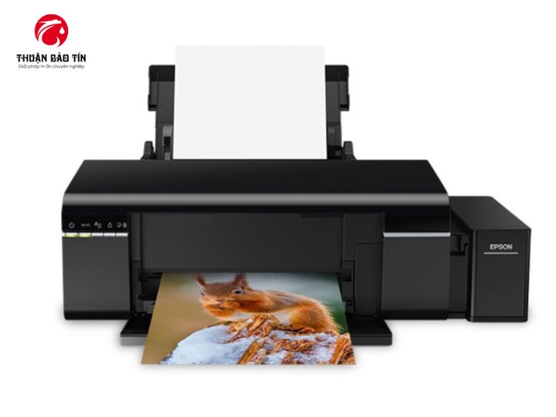 Epson L805 sử dụng hệ thống mực 6 màu cho hình ảnh sắc nét