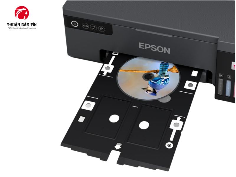 In trực tiếp CD/DVD tiện lợi với máy in Epson L8050.