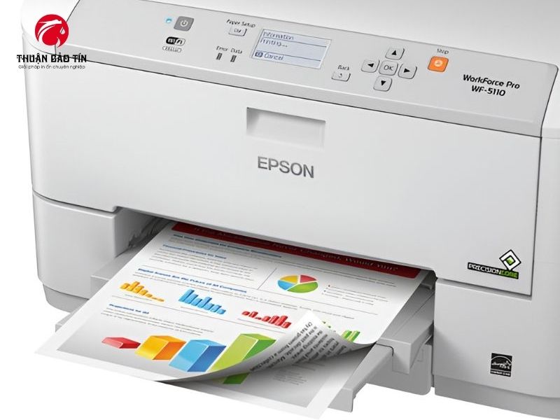 Máy in Epson WF 5110 phù hợp in hợp đồng, báo cáo.