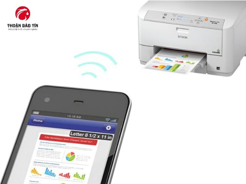  Thuận Bảo Tín cung cấp giải pháp in ấn hiệu quả với máy in Epson WF 5110.
