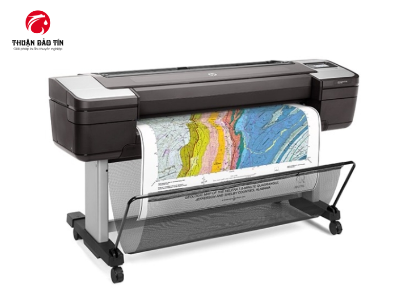 In nhanh, line mảnh rõ với máy in HP DesignJet T1708.