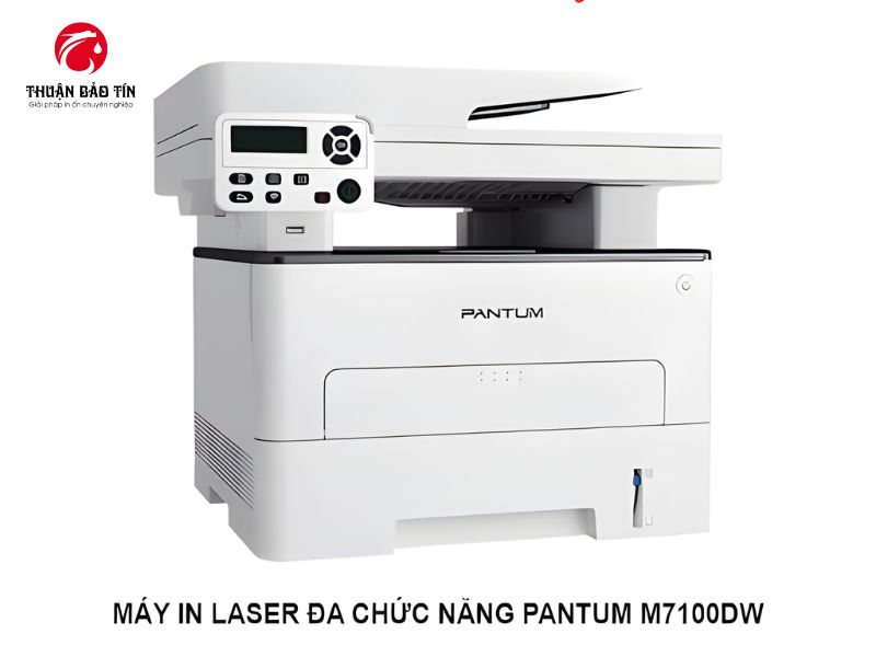 Máy in Laser đen trắng đa năng Pantum M7100DW – giải pháp in ấn bền bỉ, tiết kiệm chi phí cho doanh nghiệp hiện đại.