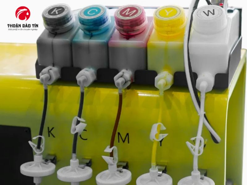 Bản in sắc nét từ máy in PET chuyển nhiệt khổ 30cm trên màng film PET