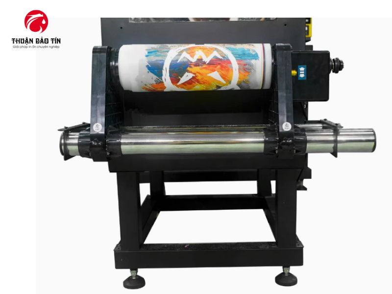 Thuận Bảo Tín lắp đặt máy in PET chuyển nhiệt khổ 30cm tại xưởng khách hàng