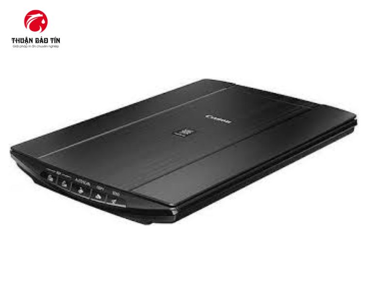 Mặt kính quét A4 của máy Scan Canon LiDE 300 cho phép scan tài liệu và hình ảnh rõ nét