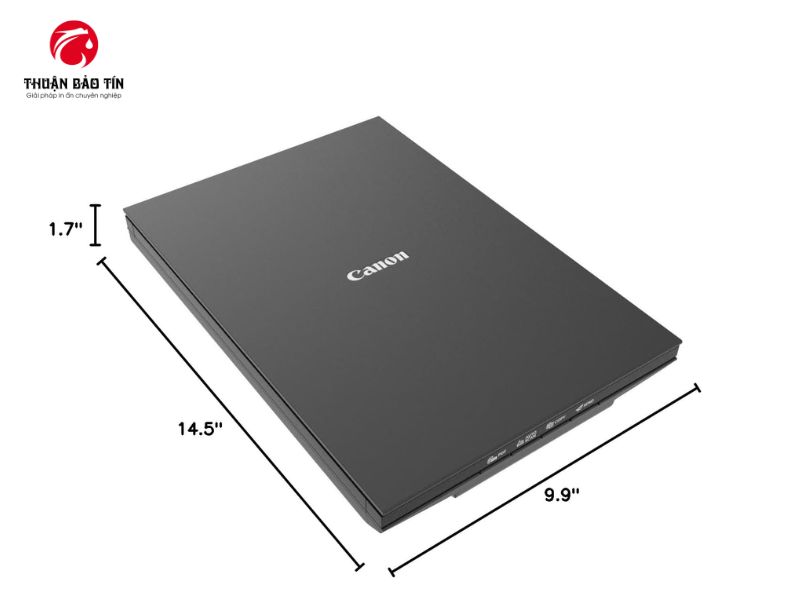 Mặt kính quét A4 của máy Scan Canon LiDE 300 cho phép scan tài liệu và hình ảnh rõ nét