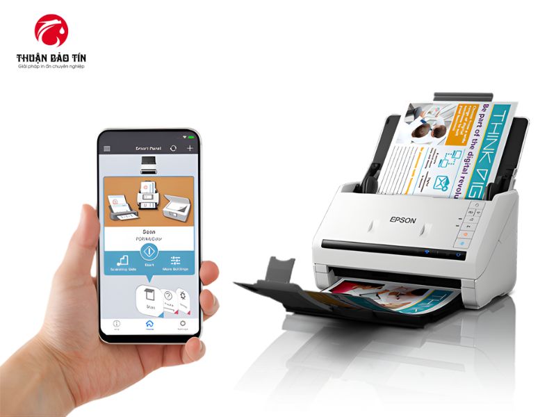 Thuận Bảo Tín phân phối máy Scan Epson Workforce DS-570WII chính hãng
