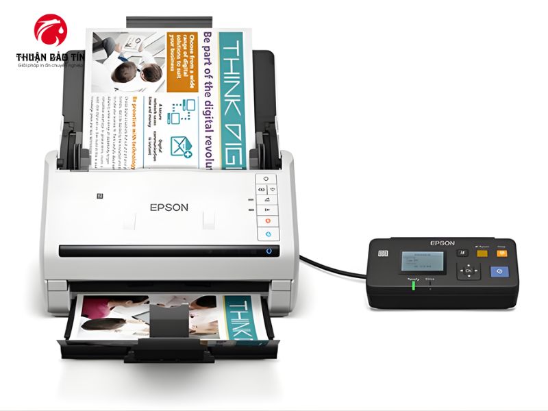 Khay nạp giấy ADF 50 tờ của máy Scan Epson Workforce DS-570WII