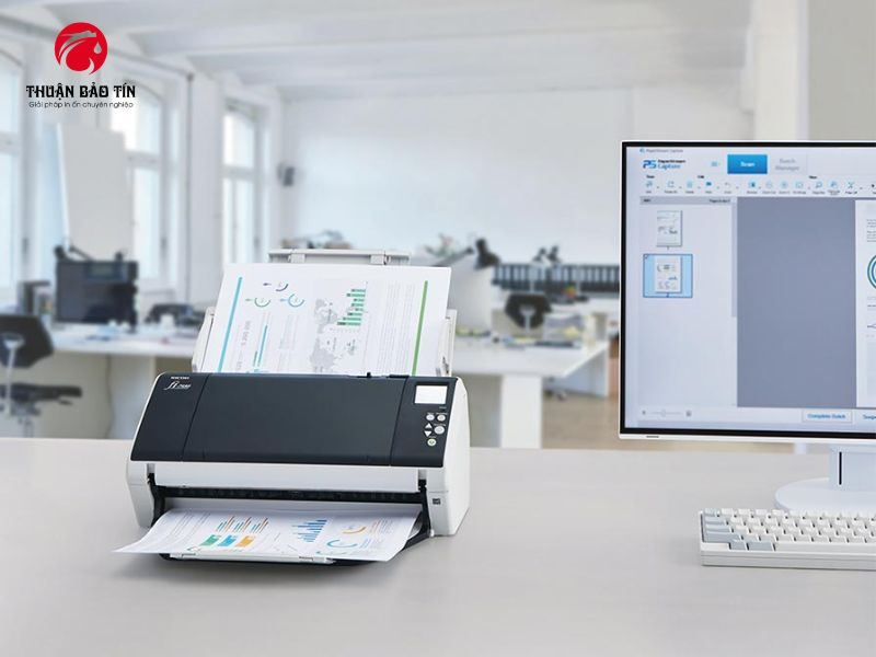 Máy scan Ricoh fi-7480 hỗ trợ quét hai mặt tự động tốc độ 80 ppm / 160 ipm