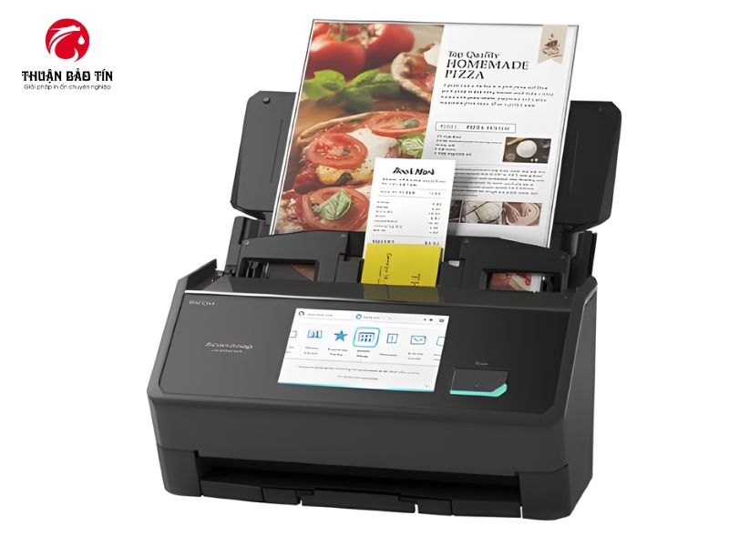 Máy scan Ricoh IX2500 với màn hình cảm ứng IPS 5 inch trực quan