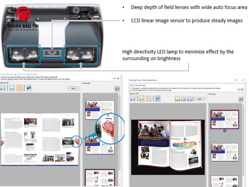Máy scan Ricoh SV600 quét nhiều tài liệu cùng lúc nhanh chóng
