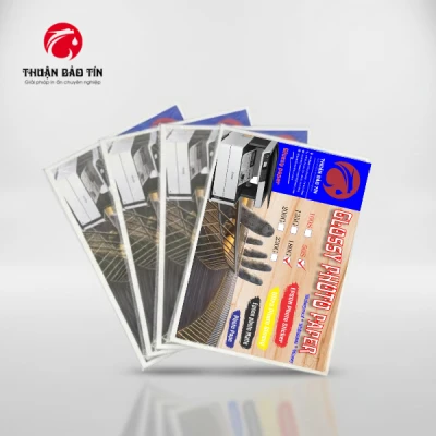 Giấy In Ảnh A4 1 Mặt Bóng 180g (50s)