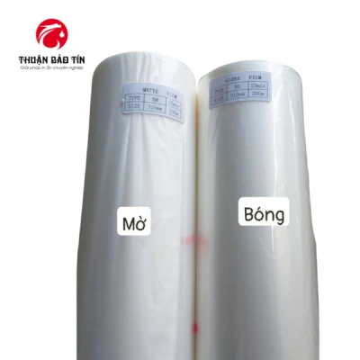 Màng cán nhiệt khổ 310mm - Màng BOPP