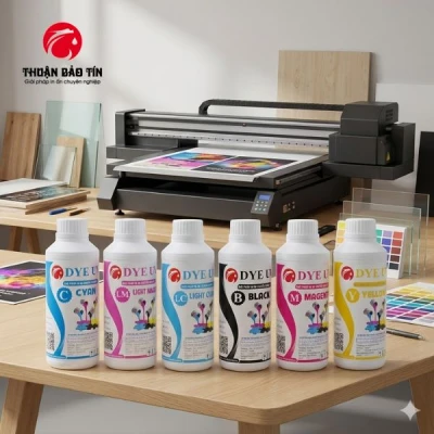 Mực In Epson Dye UV 500ml – Mực Nước Epson Bộ 6 màu