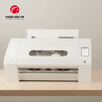 Máy cắt bế Decal T350 - Lên giấy tự động