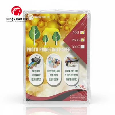 Giấy Gân A4 260gsm – In Ảnh 2 Mặt