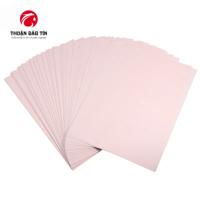Giấy chuyển nhiệt hồng A3 120g 100S ( thùng 10 xấp)