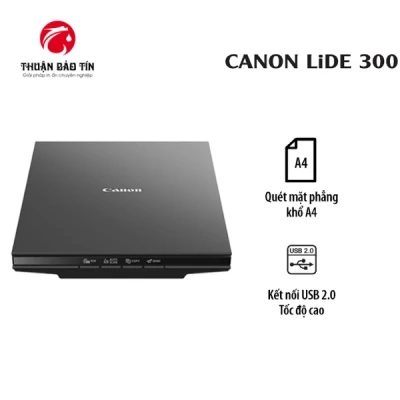 Máy Scan Canon Lide 300 (Flatbed Scanner, A4, A5, USB)