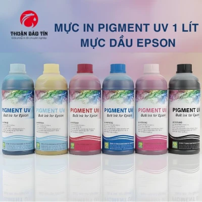 Mực In Pigment UV 1 Lít – Mực Dầu Epson