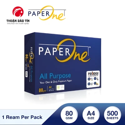 Giấy paper one 80g A4 / 500S ( Thùng / 6 xấp )