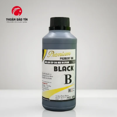 Mực In Pigment Premium 500ml – Màu Đen (B)
