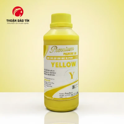Mực In Pigment Premium 500ml – Màu Vàng (Y)
