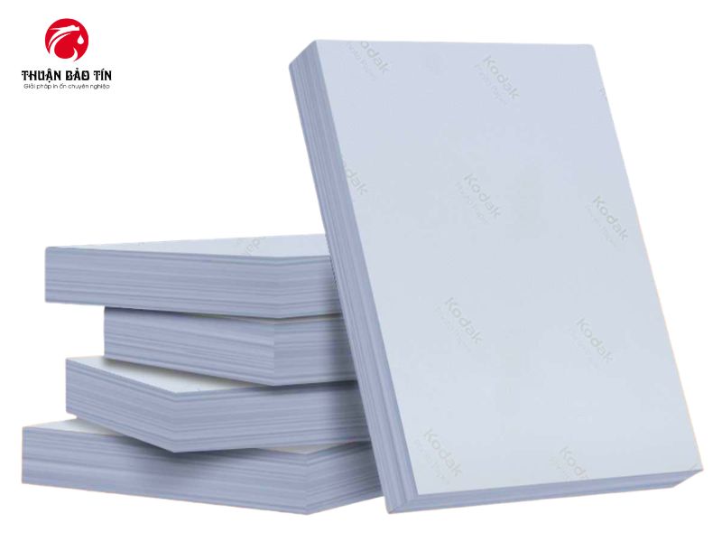 Giấy in ảnh Kodak RC A4 20 tờ phù hợp in album và poster.