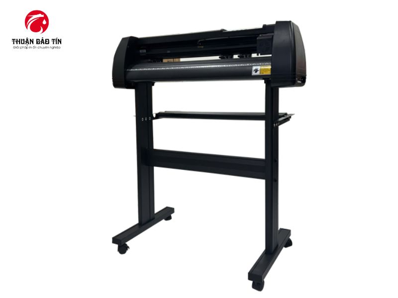 Ứng dụng máy cắt Decal MH721-A trong sản xuất tem nhãn và sticker quảng cáo.