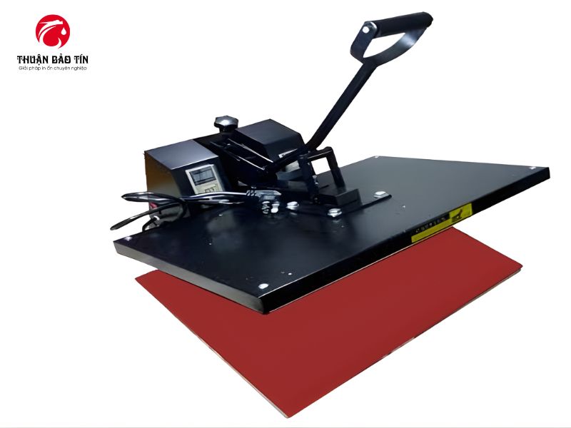 Máy ép nhiệt phẳng 40x60 cao áp thiết kế chắc chắn, hoạt động bền bỉ