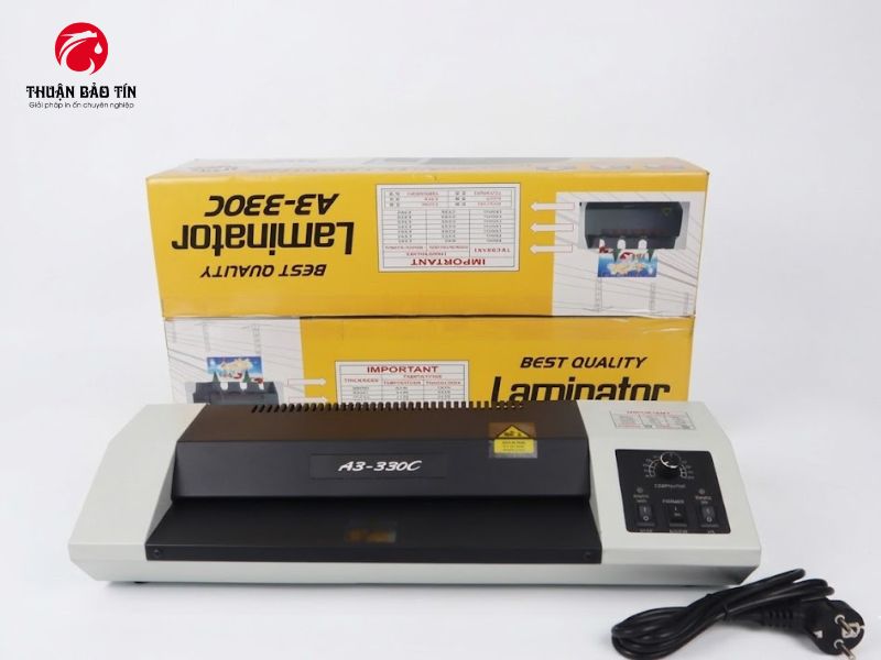 Máy ép Plastic Laminator 330C – giải pháp bảo vệ tài liệu hiệu quả
