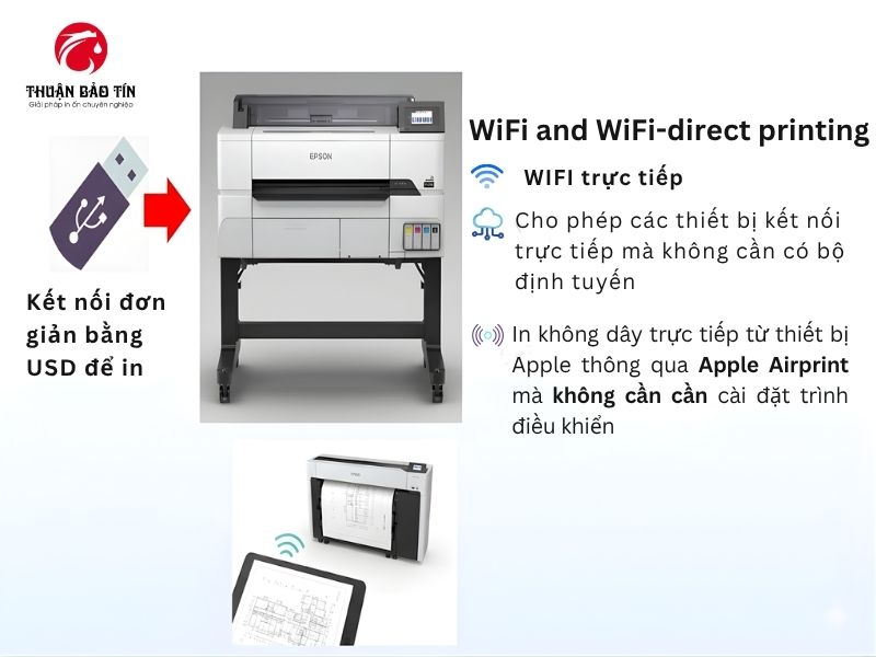 máy in Epson SureColor SC-T3130X in bản vẽ CAD sắc nét