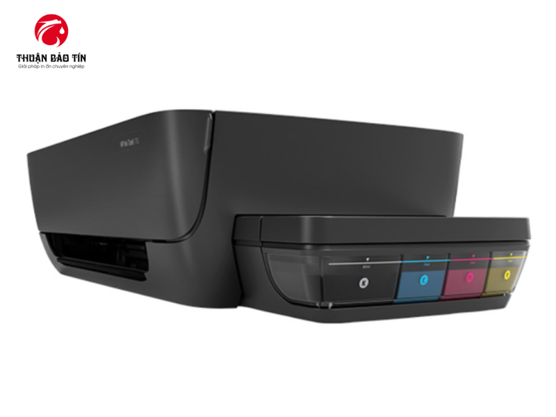 Máy in HP Ink Tank 115 lý tưởng cho in tài liệu và quảng cáo.