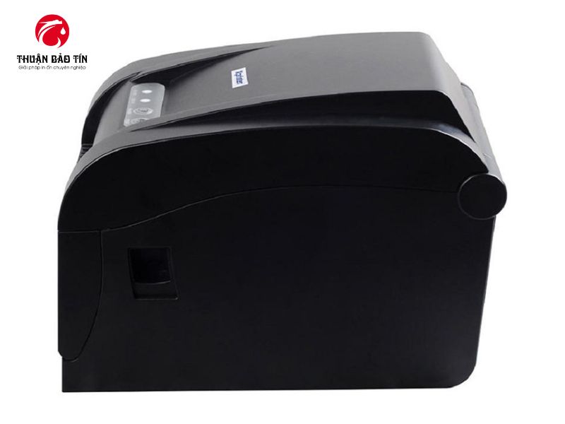 Máy in mã vạch Xprinter XP350BM với thiết kế chắc chắn và hiện đại