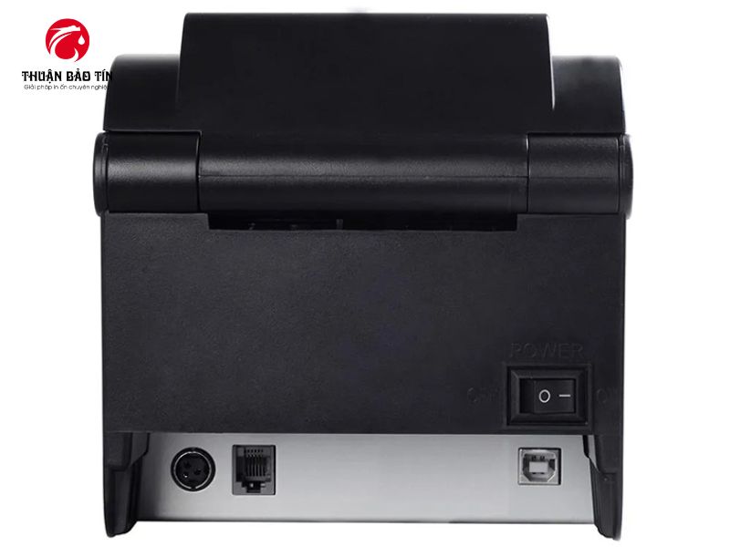 Máy in mã vạch Xprinter XP350BM tốc độ in 152mm/s phù hợp shop bán hàng online