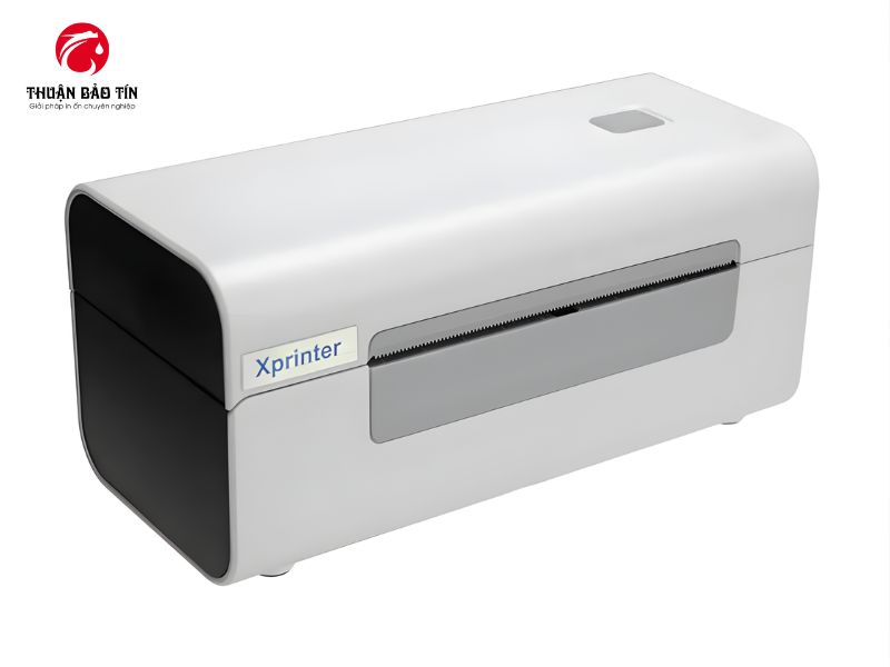 Máy in mã vạch Xprinter XP-D465B thiết kế nhỏ gọn, phù hợp cho shop online và cửa hàng bán lẻ.