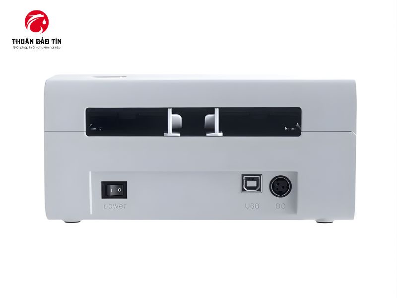 Máy in mã vạch Xprinter XP-D465B với khả năng in vận đơn nhanh cho các sàn thương mại điện tử.