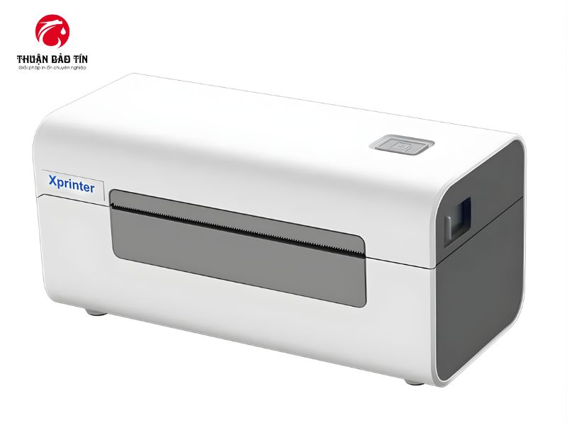Máy in mã vạch Xprinter XP-D465B in tem nhãn và mã vạch rõ nét với độ phân giải 203 DPI.