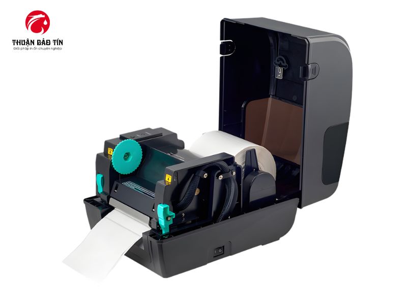 Máy in mã vạch Xprinter XP-T426B in tem khổ 108mm.