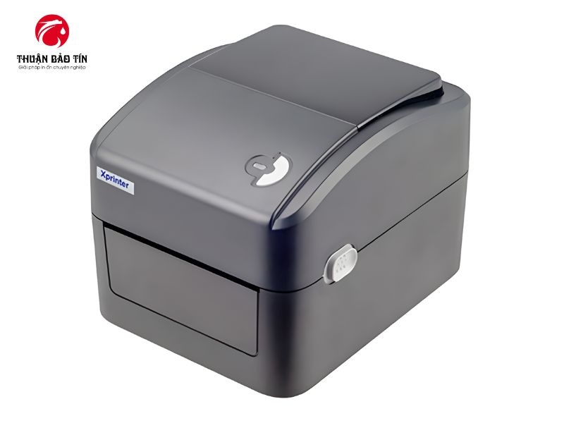 Máy in tem mã vạch Xprinter XP-420B với vỏ nhựa ABS chắc chắn và độ bền cao.