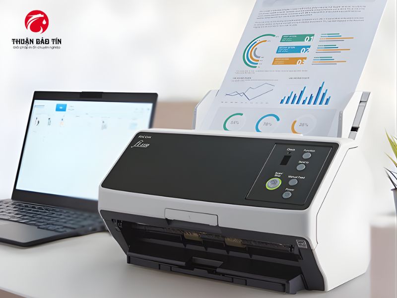 Máy scan Ricoh Fi-8150U là giải pháp số hóa tài liệu hiệu quả cho doanh nghiệp, ngân hàng và tổ chức.