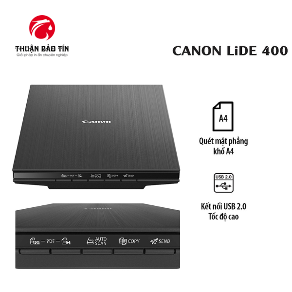 Máy Scan Canon Lide 400 - A4, USB, chính hãng